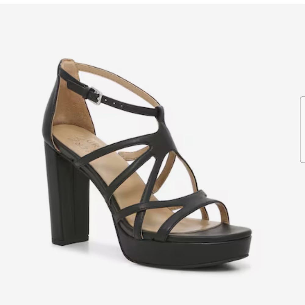 DSW Naturalizer Neona Platform Sandal Size 11
